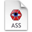 Aegisub高级变电站Alpha文件
