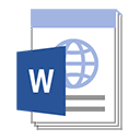 Microsoft Word HTML文档模板
