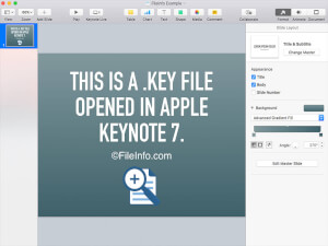 Apple Keynote 7中的.key文件截图