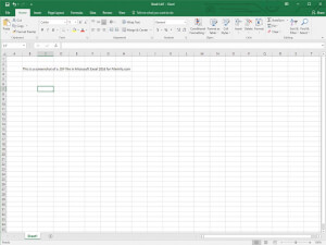 Microsoft Excel 2016中.dif文件的屏幕截图