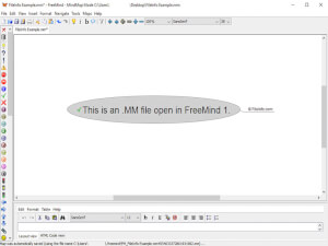 FreeMind 1中的.mm文件截图