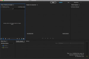 Adobe Prelude CC 2017中.plproj文件的屏幕截图