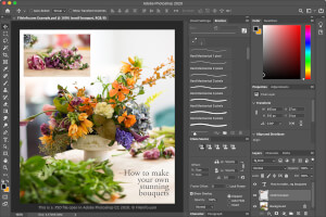 Adobe Photoshop 2020中.psd文件的屏幕截图