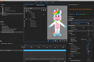 Adobe Character Animator 2019中.puppet文件的截图